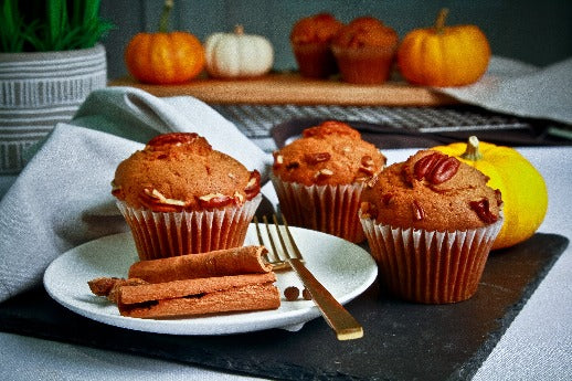 Turmeric Spiced Pumpkin Muffins