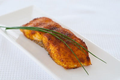 Jaswant's Kitchen Grilled Salmon Tadka recipe