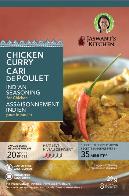 Jaswant's Kitchen Chicken Curry Seasoning