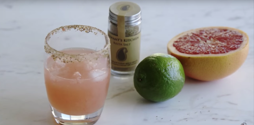 Indian Inspired Summer Cocktail using Raita Salt